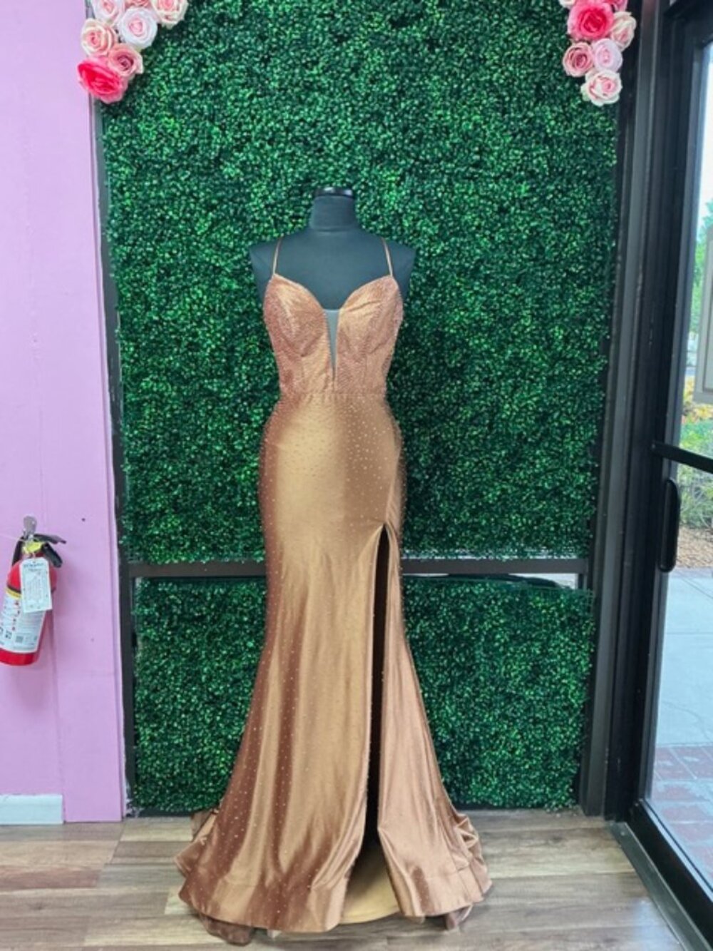 Chocolate, Prom, Size 4